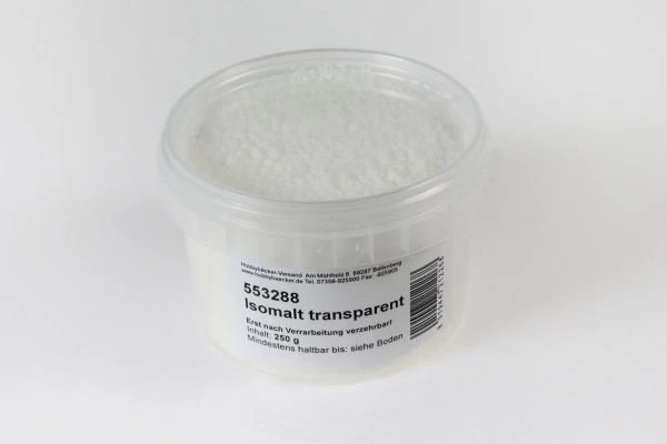 Isomalt Transparent, 250g 4 Isomalt Transparent, 250g - Image 4