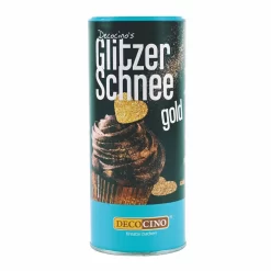 Glitzer Schnee, Gold, 100 G
