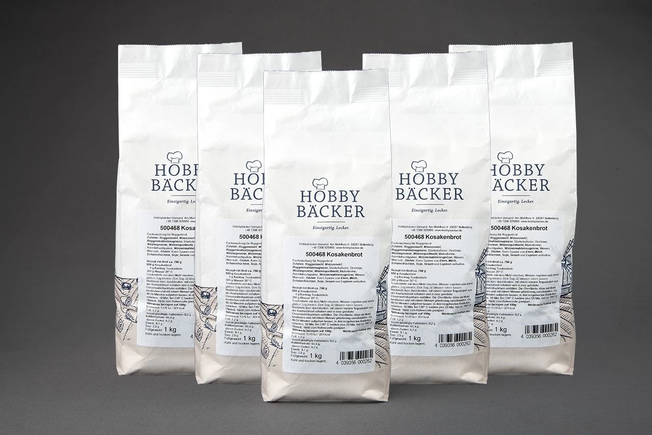 Kosakenbrot 5kg - Brotbackmischung Roggenmischbrot 2 Kosakenbrot 5kg - Brotbackmischung Roggenmischbrot - Image 2