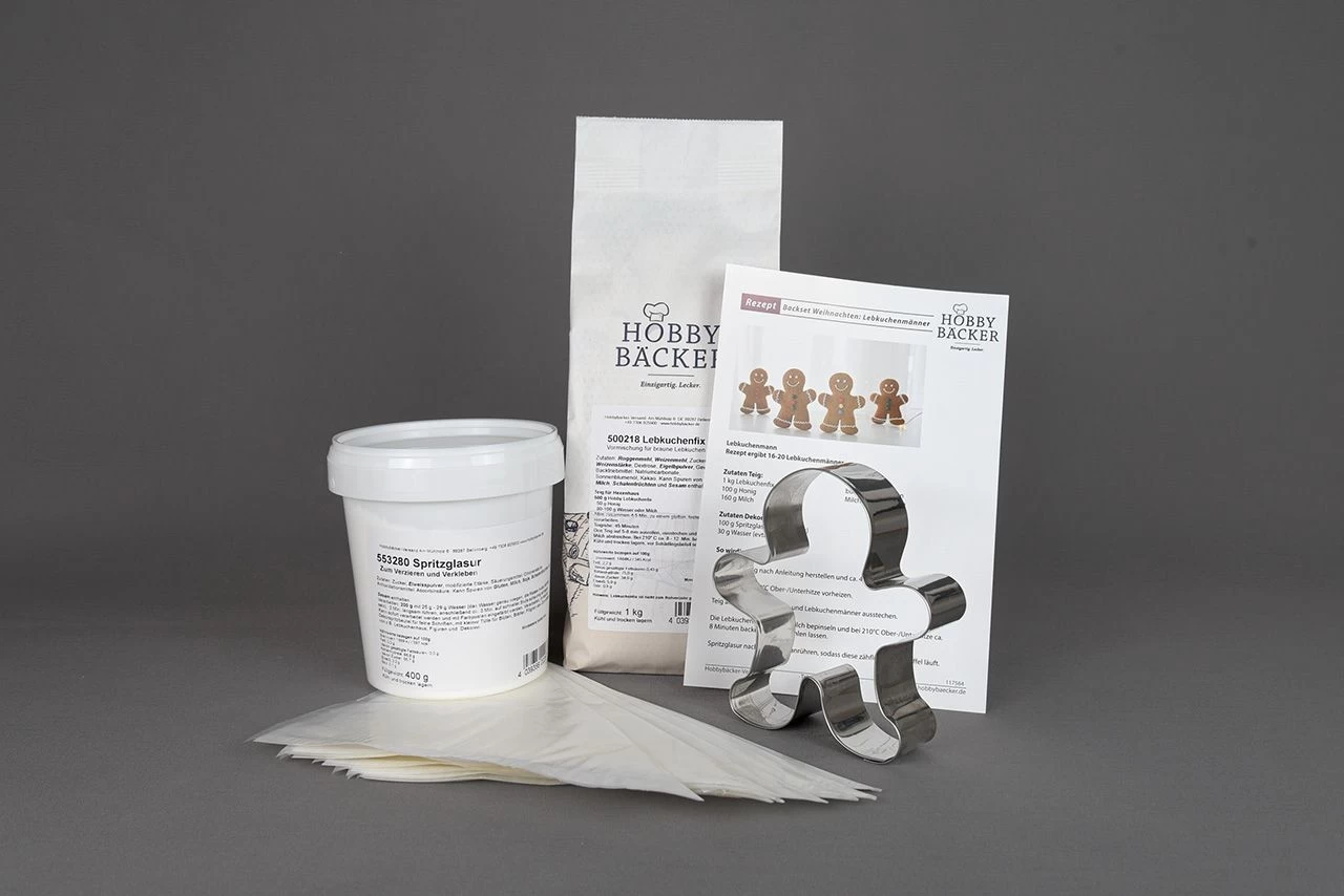 Backset Weihnachten: Lebkuchenmänner 2 Backset Weihnachten: Lebkuchenmänner - Image 2