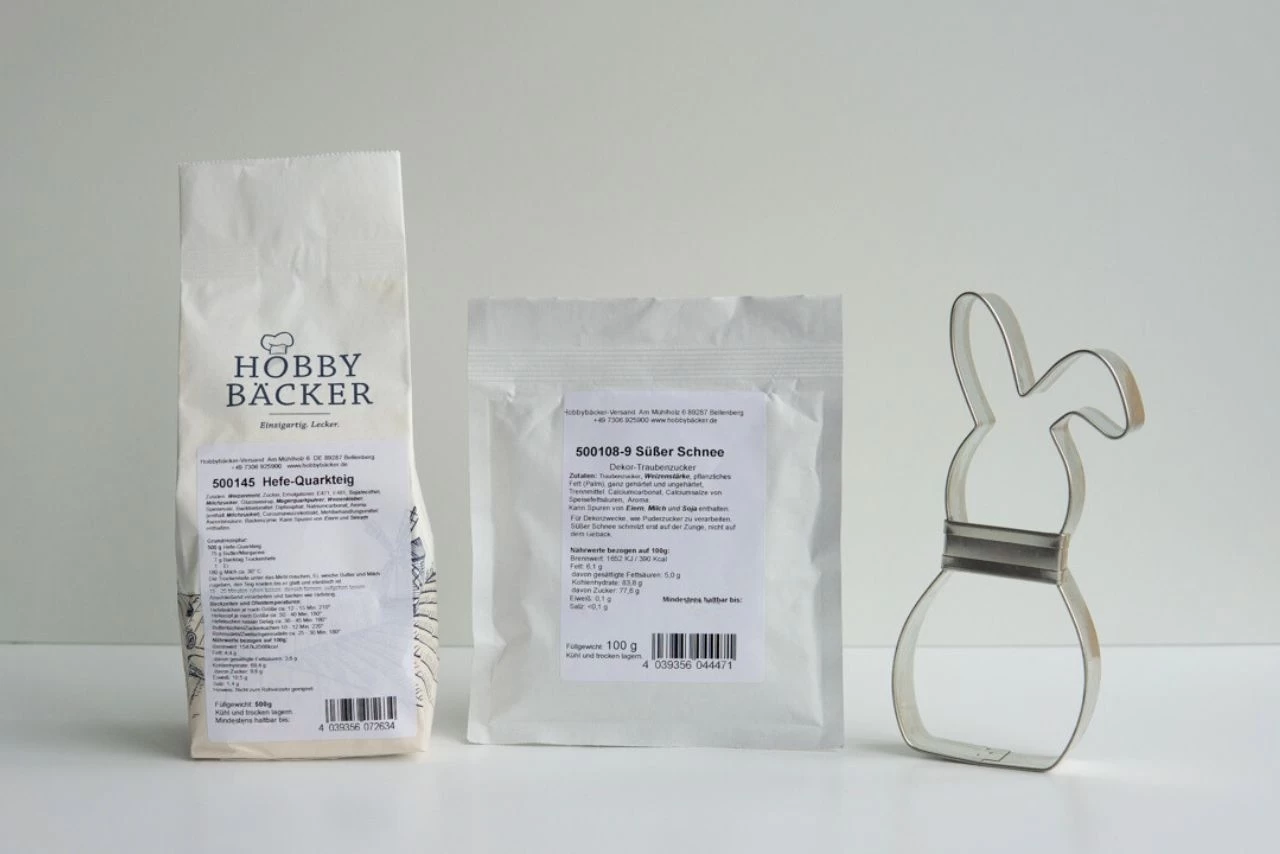 Backset: Quarkteig-Häschen 2 Backset: Quarkteig-Häschen - Image 2