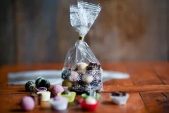 Gebäcktüten Mit Weißem Spitzendruck, 23,5x14,5 Cm, 10 Stück