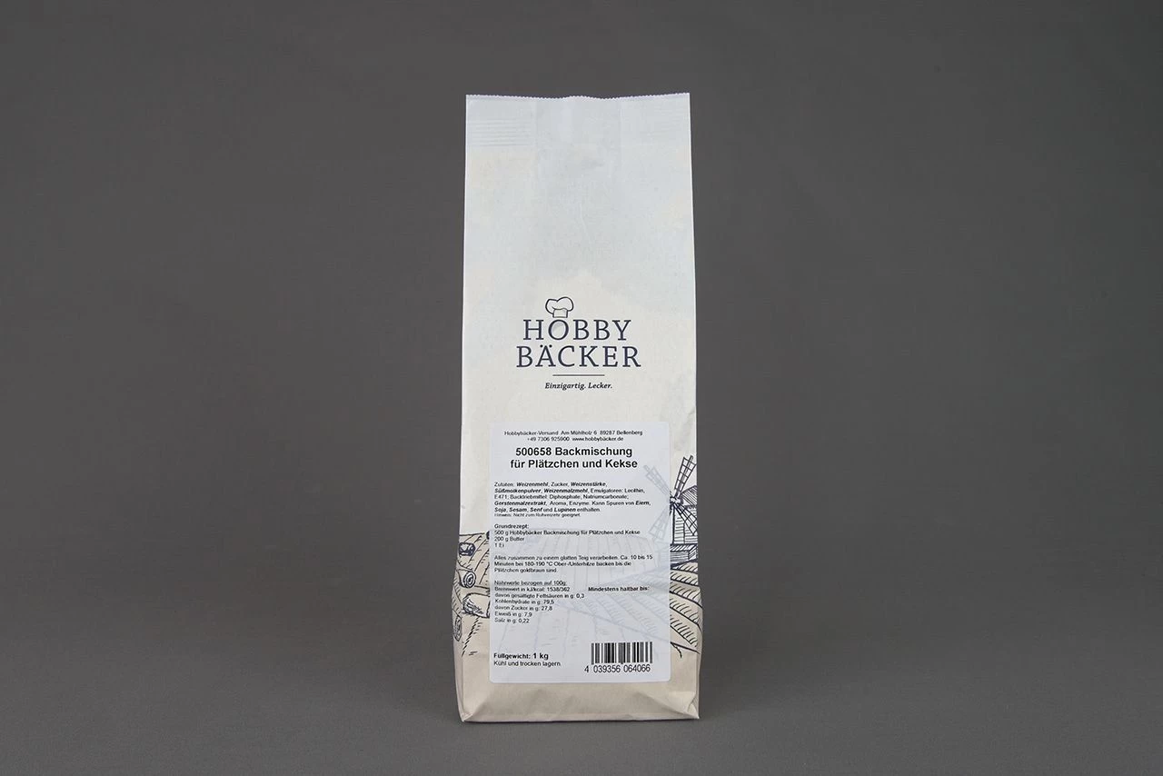 Backmischung Für Plätzchen Und Kekse, 1kg 2 Backmischung Für Plätzchen Und Kekse, 1kg - Image 2