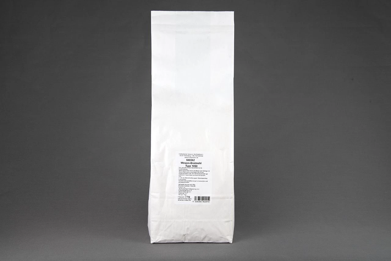 Weizen-Brotmehl Dunkel Type 1050 3kg 2 Weizen-Brotmehl Dunkel Type 1050 3kg - Image 2