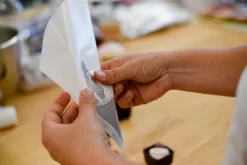 Dekor Spritztüte Aus Pergamin 21 Cm / 10 Stück