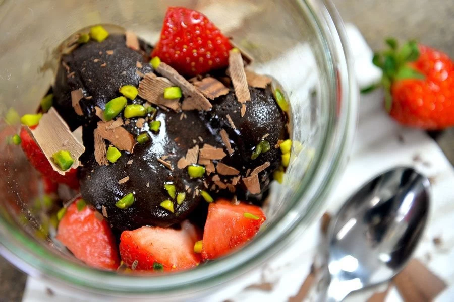 Eispulver Dunkle Schokolade 200g 2 Eispulver Dunkle Schokolade 200g - Image 2