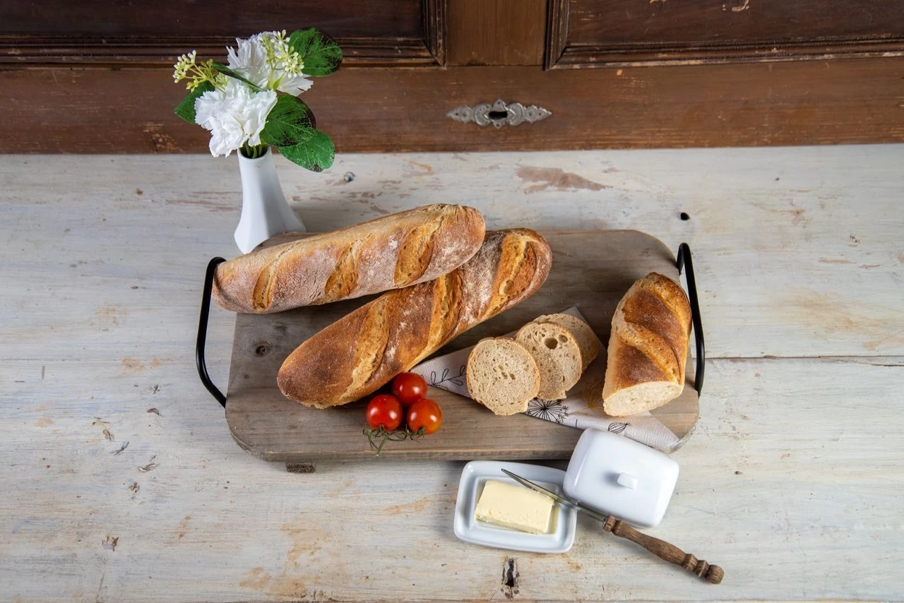 Backmischung Für Rustikales Baguette, 1kg 1 Backmischung Für Rustikales Baguette, 1kg