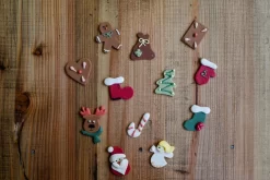 Weihnachts-Set, Zucker-Aufleger, Ca. 4 Cm, 12 Stück -Hobbybäcker a754ed0225e2ca6afc36d1cd8e93fc72