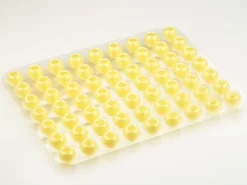 8 Folien Hohlkugeln Weiß -Hobbybäcker b00012