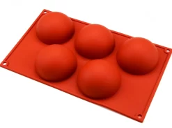 Silikonform Klein Halbkugel 80mm 5 Silikonform Klein Halbkugel 80mm -Hobbybäcker b00970