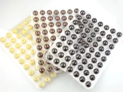 Likör-Hohlkugeln Für Pralinen Weiße Schokolade 63 Stück 9 Likör-Hohlkugeln Für Pralinen Weiße Schokolade 63 Stück -Hobbybäcker b02242