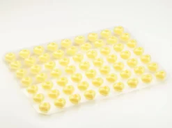 Mini-Trüffelherzchen Weiß 63 Stück -Hobbybäcker b02311