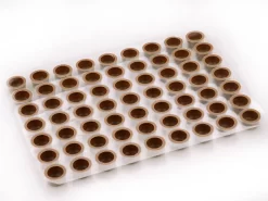 Pralinen-Schalen Rund Vollmilch 63 Stück -Hobbybäcker b02381