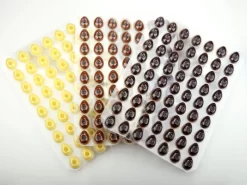 8 Folien Hohlkörper Mini-Eier Vollmilch -Hobbybäcker b02432