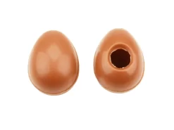 8 Folien Hohlkörper Mini-Eier Vollmilch