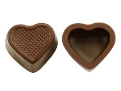 12 Folien Herzschalen Zartbitter