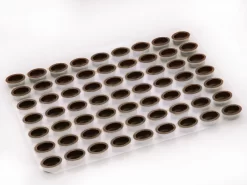 Pralinen-Schalen Oval Zartbitter 63 Stück -Hobbybäcker b02661