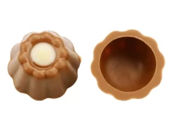 11 Folien Blüten-Schalen Vollmilch