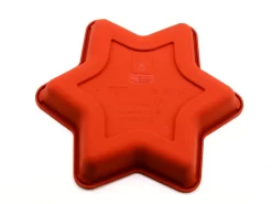 SILIKOMART Silikonform: Midi-Stern, Terracotta, 26 X 4 Cm -Hobbybäcker b02920