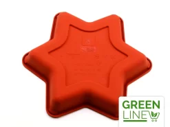 SILIKOMART Silikonform: Midi-Stern, Terracotta, 26 X 4 Cm