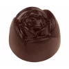 Schokoladenform: Rose, Kunststoff, Transparent, 21 Mulden á 2,8 X 2 Cm