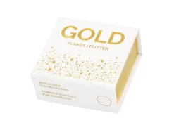 Mini-Flacon Goldherzen, Essbares Echtgold (999,9/24 Karat), Ca. 500 Stück Je 3 Mm -Hobbybäcker b06911