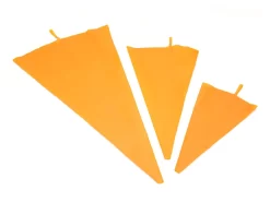 Mehrweg-Spritzbeutel Superflex, Orange, Silikon, 25 Cm