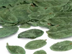 Kandierte Ganze Pfefferminzblätter, Essbar, Grün, 20 G