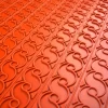 SILIKOMART Relief-Matte: Frieze 40 X 60, Silikon, Rot, 39 X 55,5 X 3 Cm