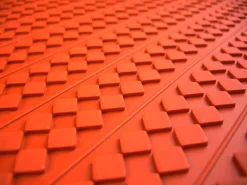 SILIKOMART Relief-Matte: Chess 40 X 60, Silikon, Rot, 39 X 55,5 X 3 Cm