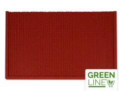 SILIKOMART Relief-Matte: Little Greek 30 X 40, Silikon, Rot, 27,7 X 39 X 3 Cm