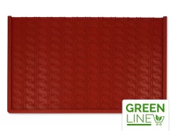 SILIKOMART Relief-Matte: Frieze 30 X 40, Silikon, Rot, 27,7 X 39 X 3 Cm