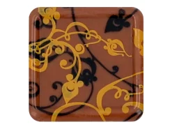 Aufleger Karree, Vollmilch, 1 Folie á 60 Stück