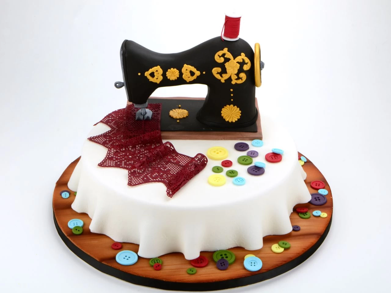 Spitzendekor: Baroc Pearl, Essbar, Cremeweiß, 38,5 X 7,5 Cm 3 Spitzendekor: Baroc Pearl, Essbar, Cremeweiß, 38,5 X 7,5 Cm - Image 3