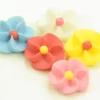 Zuckerblumen Randgarnierblumen, 5 Farben, 500 Stück á 15 Mm