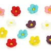 Zuckerblüten Blümchen 13 Mm, 6 Farben, 36 Stück