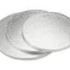 Cake Board / Tortenplatte, Ø 30cm, 1,2cm Silberfarben