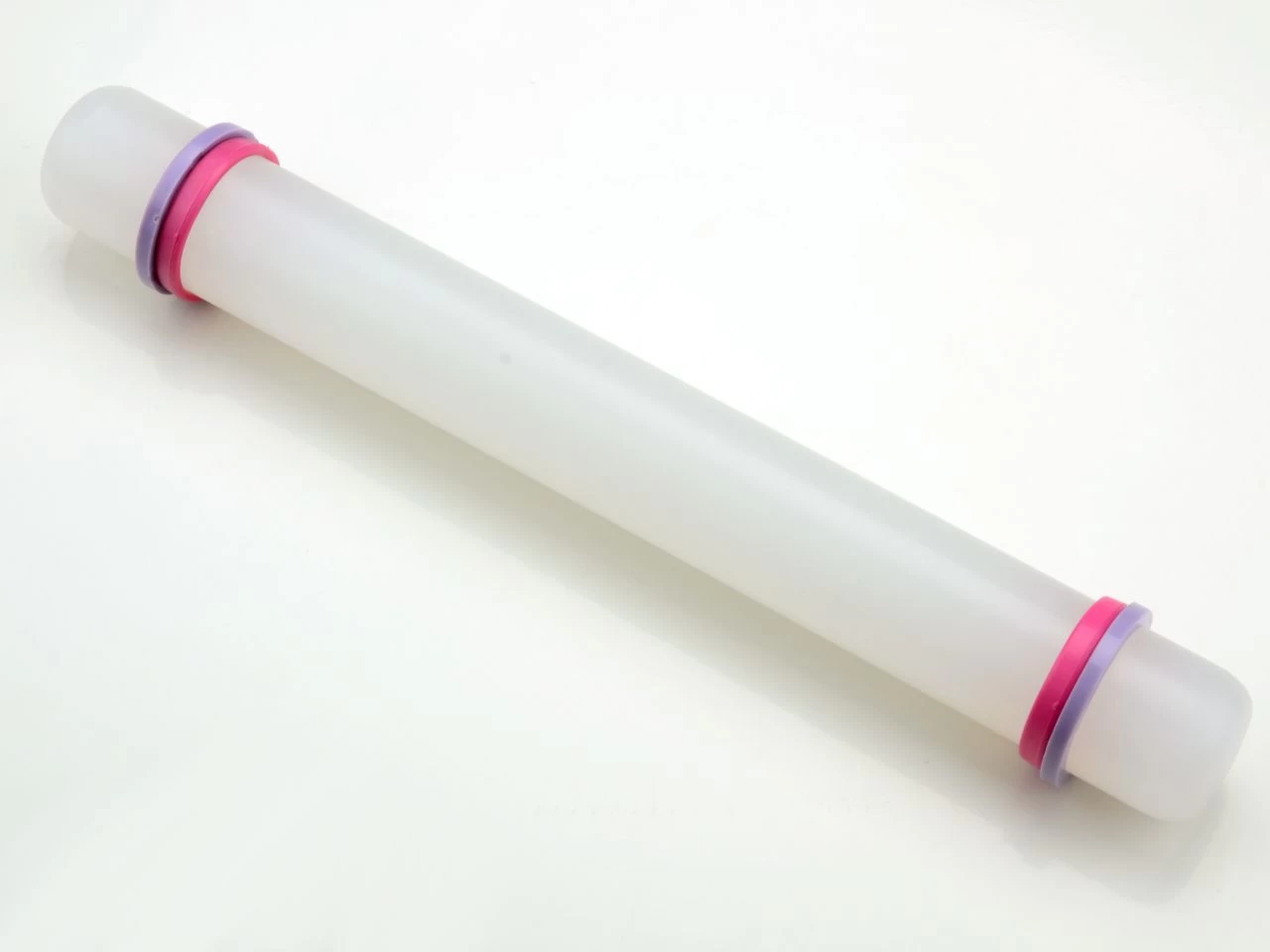 Fondant-Ausroller Mit Abstandhaltern 2 & 4 Mm, 22 X 2,5 Cm 1 Fondant-Ausroller Mit Abstandhaltern 2 & 4 Mm, 22 X 2,5 Cm