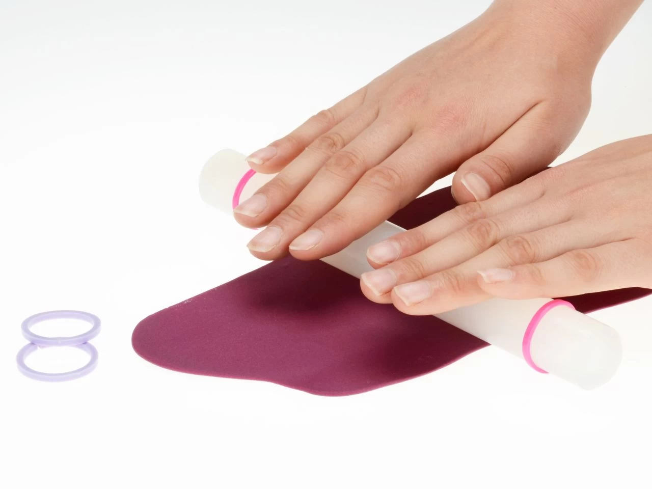 Fondant-Ausroller Mit Abstandhaltern 2 & 4 Mm, 22 X 2,5 Cm 2 Fondant-Ausroller Mit Abstandhaltern 2 & 4 Mm, 22 X 2,5 Cm - Image 2