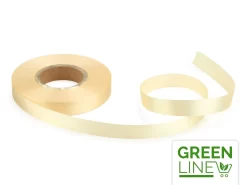 Satinband: Champagner, Polyester, 30 Meter á 14 Mm, GREENLINE