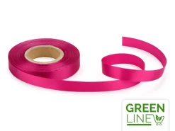 Satinband: Purpur, Polyester, 30 Meter á 14 Mm, GREENLINE