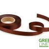 Satinband: Schokobraun, Polyester, 30 Meter á 14 Mm, GREENLINE