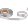 Satinband: Grau, Polyester, 30 Meter á 14 Mm