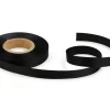 Satinband: Schwarz, Polyester, 30 Meter á 14 Mm