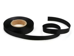 Satinband: Schwarz, Polyester, 30 Meter á 14 Mm