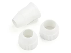 Spritztüllen-Adapter, Groß, Weiß, Kunststoff, 3-teilig
