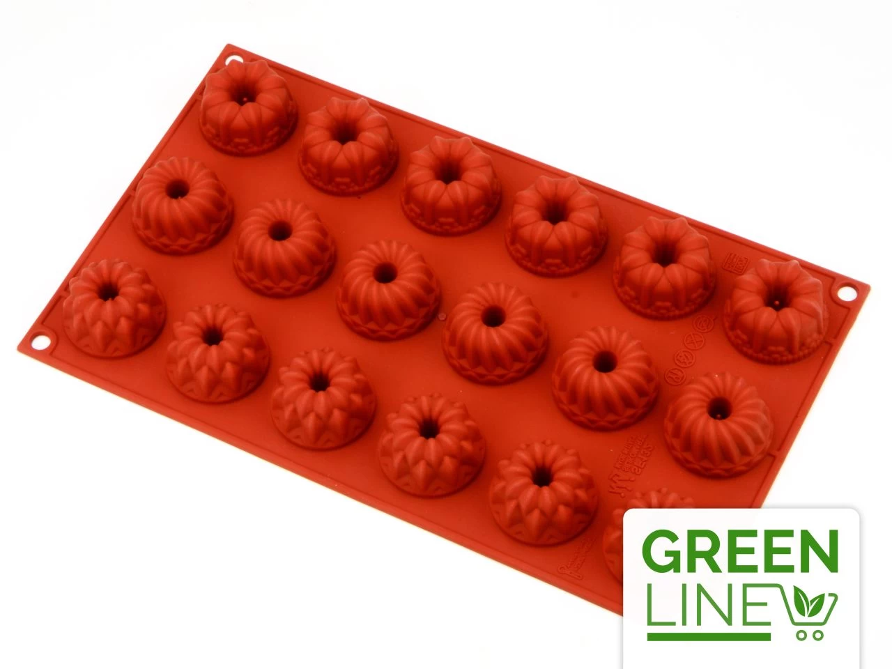 Silikomart Silikonform Petit Fours Gugelhupf 1 Silikomart Silikonform Petit Fours Gugelhupf