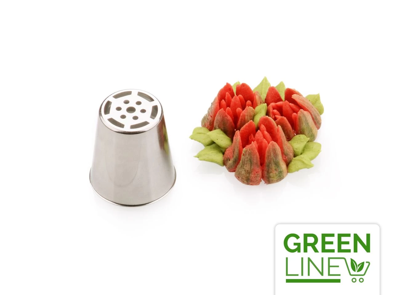 Garniertülle Tulip, Edelstahl, GREENLINE 1 Garniertülle Tulip, Edelstahl, GREENLINE