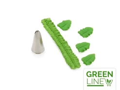 Garniertülle Blatttülle 9 Mm X 1,3 Mm, Edelstahl, GREENLINE