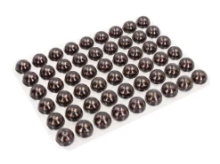 Pralinen-Halbkugeln Mit Sternen, Zartbitter, 1 Folie á 54 Stück 3 Pralinen-Halbkugeln Mit Sternen, Zartbitter, 1 Folie á 54 Stück -Hobbybäcker b37971